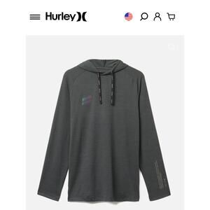 Hurley XL Exist Ling Sleeve Hoodie